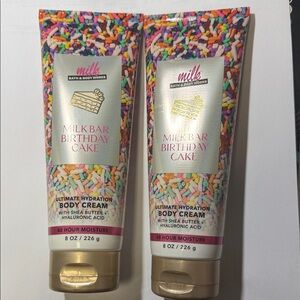 Bath & Body Works Milk Bar Birthday Cake Body Cream